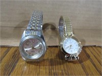 Two Watches Timex and Quartz