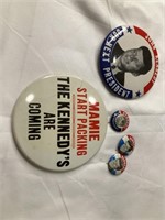 Kennedy for President pins