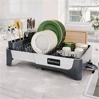 New RBAYSALE Expandable Dish Rack with Drain Board