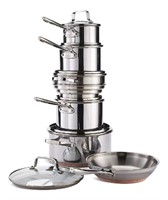 Open Box PADERNO Copper Core Base, Stainless Steel