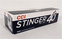 500 Rounds CCI Stinger .22LR Cartridges In Boxes
