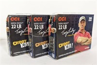 900 Rounds CCI Mini-Mag .22LR Cartridges In Boxes