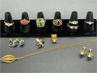 Lot of custom jewelry