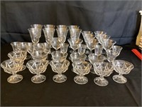 Assor glassware