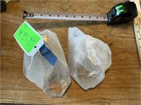 2 Quartz Crystals