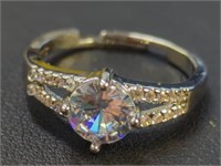 925 stampede gemstone ring size 7.5