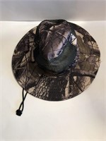 New vented camouflage hat