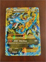 MEGA CHARIZARD EX POKEMON TRADING CARD HOLO