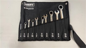 Hart 10pc SAE Ratcheting Wrench Set