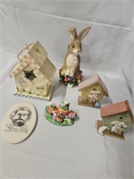 BIG OL EASTER DECOR LOT ALL BETWEEN 4.5"-10"