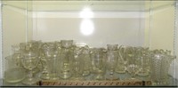 Approx. 45 EAPG Creamers, Goblets, etc.
