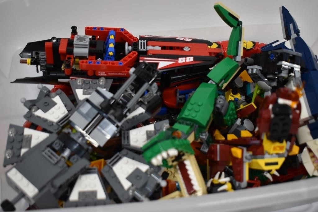 Lego Shark, Dragon, Alligator and More Bricks