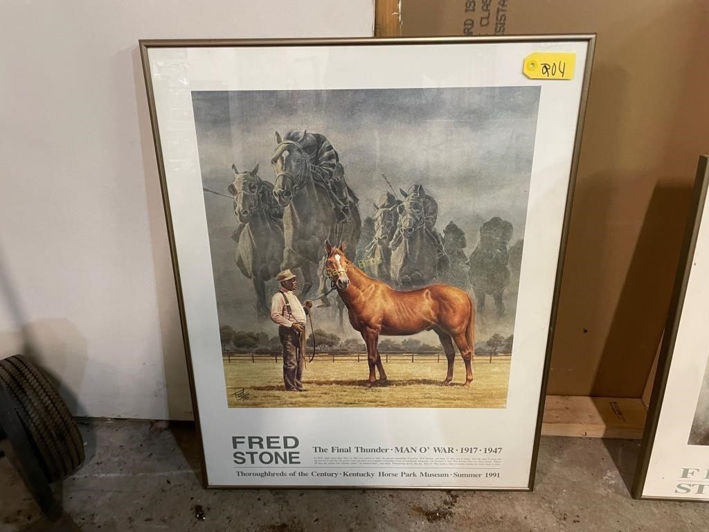 Fred Stone 1991 Horse Picture
