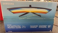 Samsung Curved Monitor 24” $190 Retail