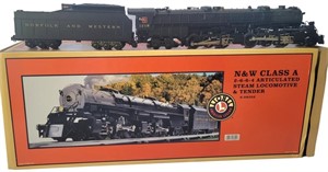 LIONEL ARTICULATED STEAM LOCO & TENDER NEW IN BOX