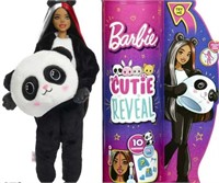 2Pck Barbie Cutie Reveal Doll w/Panda Costume