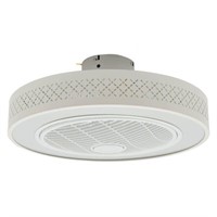 21.6 in. Integrated LED Indoor White Smart Enclose