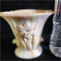 Vintage Akro Agate Vase