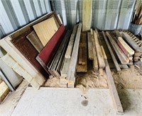 Big Pile of Lumber, (9) 4 x 6 x 10ft, 8ft boards,