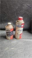 2 Vtg Auto Products Tins