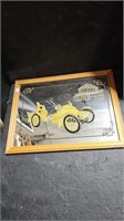 1905 Vauxhall Framed Glass Mirror