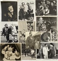 COLLECTION OF CIRCUS CLOWN PHOTOGRAPHS