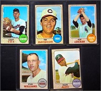 (9) 1961 Topps BB Cards w/ #60 Ken Holtzman