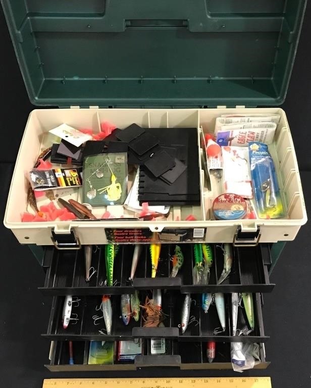 Tackle - logic Fishing Box with Contents