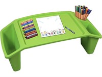 KIDS LAP DESK TRAY, PORTABLE ACTIVITY TABLE, BLUE