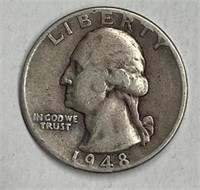 1948 SILVER QUARTER