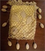 Antique crocheted purse