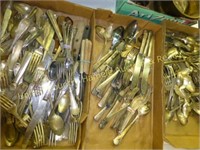 3 Boxes of silverware