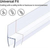 Bathroom Door Seal 78"