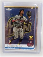 2019 Topps Chrome All Star Ronald Acuna Jr #81