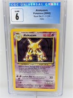 CGC 6 Base Set 2 Alakazam Holo