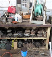 Contents of Work Bench (On Top and Under)