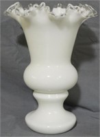 Fenton Silvercrest Large Vase 11.5"