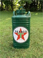 Texaco 10 Gallon Oblong Oil Can