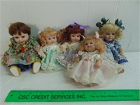 Miniature Porcelain Dolls