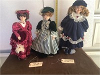 3 dolls