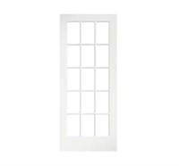 32x80 15-Lite Solid French Interior Door Slab