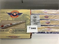 #2544W SANTA FE SUPER CHIEF SET (NIB)