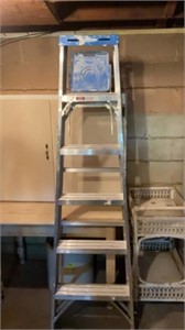 6’ Werner Aluminum Ladder
