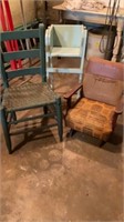 Mixed Lot of 3 Children’s Chairs