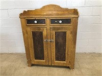 Antique Painted Jelly Cupboard