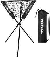 Baseball Caddy  Portable and Foldable Black