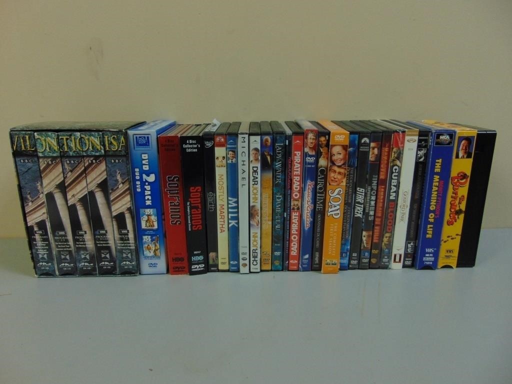 D V D And V H S Movie Collection
