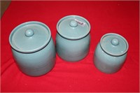 Unmarked Canister Set