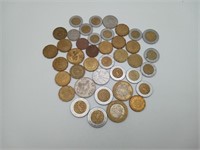 Large Lot of Mexican Peso Coins