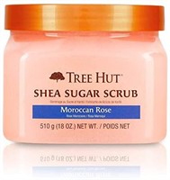 New! Tree Hut Shea Sugar Scrub Moroccan Rose
